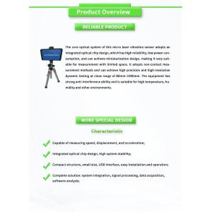 2nm Displacement Resolution UNIVO Automated Laser Measuring Vibration Detection