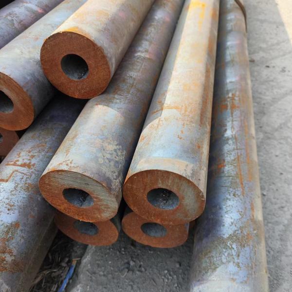 AISI1045 Carbon Steel Seamless Pipe Heavy Wall Steel Pipe Tube OD40 - OD406mm