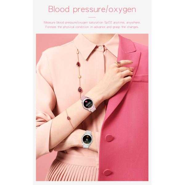 1.28inch Full Touch Smartwatch Heart Rate Blood Pressure Blood Oxygen