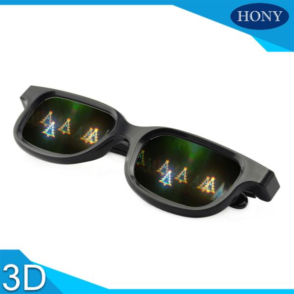 Diffraction Lens 3D Fireworks Glasses For Christmas Party Celebration Use