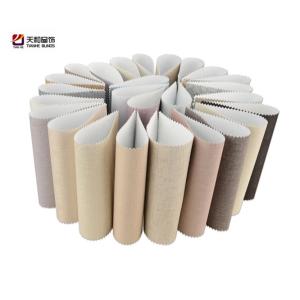 French Window Roller Blinds Fabric , Venetian Bathroom Blind Fabric