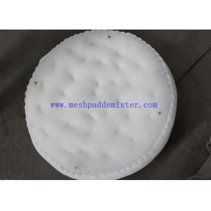 Teflong Wire Mesh Type Demister Pad Size 580 Mm In Diameter Order