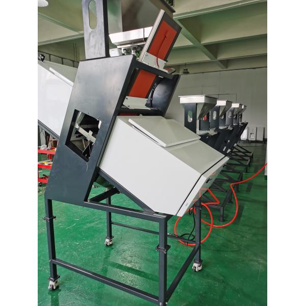 High Resolution Camera CCD Rice Color Sorter 1.2 Ton Per Hour
