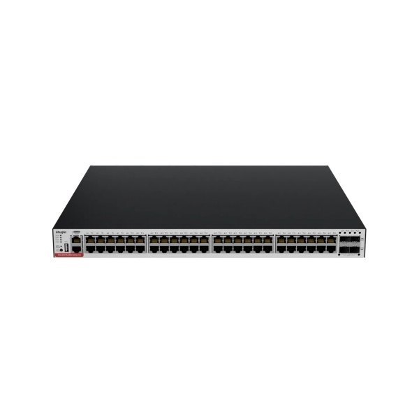 48-Port Gigabit Ruijie Switch With 4x 10G Uplinks Layer 3 Routing Advanced
