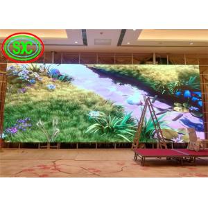 Rgb SMD2727 1000cd/sqm Stage Indoor Led Screen 250W/m2