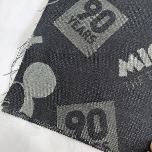 OEM Denim Cotton Jacquard Fabric Material For Jackets Dress