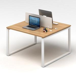 Melamine Board Office Workstation Desks Furniture 6 Seater 3600mm