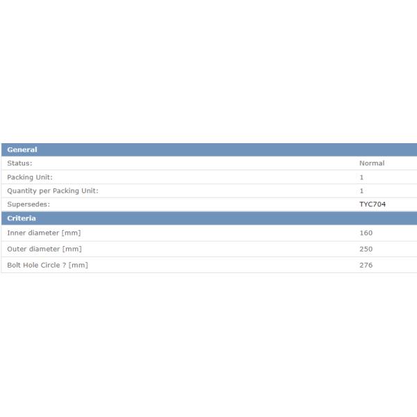 250*160*276 31210-26172 3VZ-E Toyota Clutch Pressure Plate