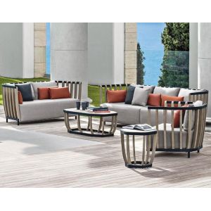 China Best Teak Wood Outdoor Living Garden Sofa Set on sale