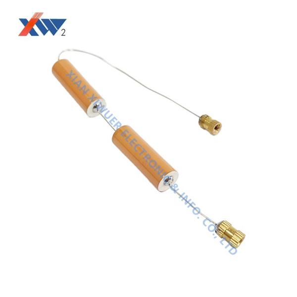 Buy Customized High Voltage Ceramic Capacitor 15kVAC-150PF Capacitor With Nuts at wholesale prices