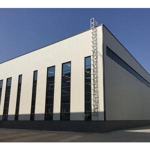 Prefab Steel Structure Building with H Beam Portal Frame
