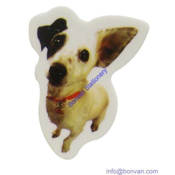 dog eraser,dog printed eraser, gift promotional printed eraser,pass En71,Lhama