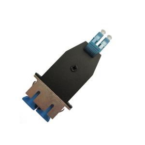 Singlemode Or Multimode Lc Male To Sc Female Fiber Optic Hybrid Adapter With