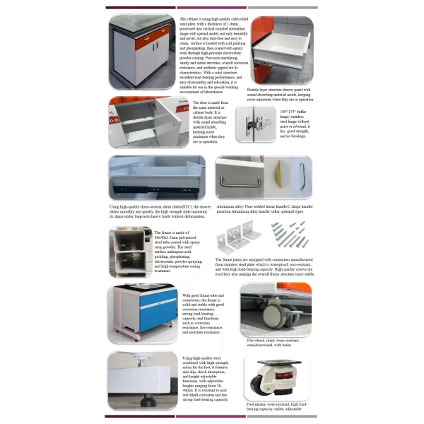 Robust Steel Laboratory Table Furniture for Physical and Chemical Labs Supplier