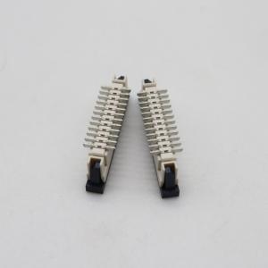 FPC Connector 1.0 Pitch Vertical Positive Pin Standing Paste 4~40Ppin Pull-out