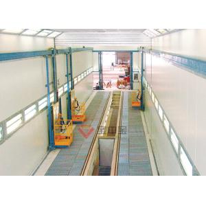 Man Lift Working Platform for Train Spray Booth Subway Paint Solutions