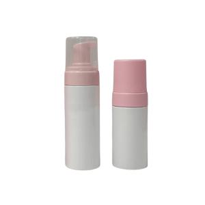 150ml Pink Round Face Mousse Shampoo Packaging Bottle thicken bottom