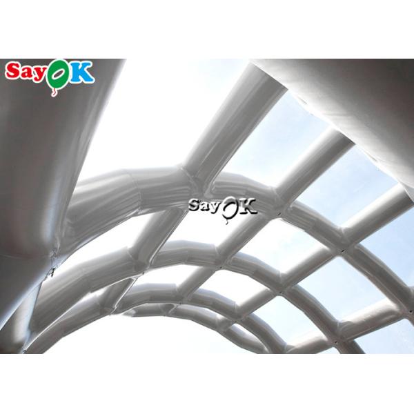 Inflatable Outdoor Tent Custom Large Flexible Inflatable Stage Tent Blow Up Podium Tent