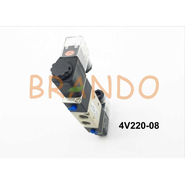 Buy 200 Series Pneumatic Pulse Valve / Electromagnetic Solenoid Valve 4V220-08 at wholesale prices