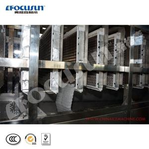 Stainless Steel Ice Cube Machine for Water Ww Pump Blue Brine Provided