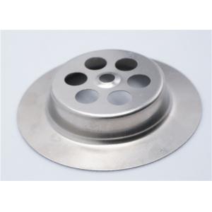 Stainless Steel Sink Strainer , Silver Round Kitchen Sink Drain Stopper