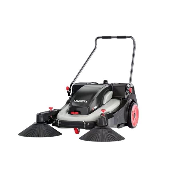 Pure Electric Energy Type Hand Push Multi-Function Power Tiller Cleaning Machine