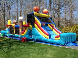 Quality Sport Arena Commercial Inflatable Obstacle Course Blow Up Water Obstacle Course for sale