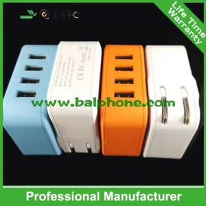 2015 new model 4 usb wall charger