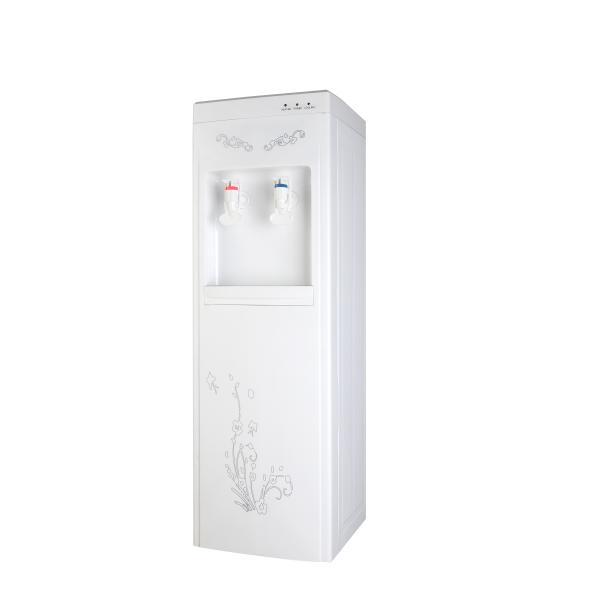 Buy White Floor Standing Water Dispenser , Hot And Cold Water Machines For Office at wholesale prices
