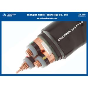 Quality 18/30KV Medium Voltage Underground Cable STA/SWA XLPE Insulated IEC 60502/60228 for sale