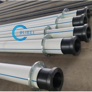 White Black Co Extruded PN10 ISO4427 HDPE Pipe With Excellent Corrosion Resistance