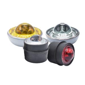 Highway Road Warning Glass Cat Eye Reflective Aluminium Stud for Road Safety