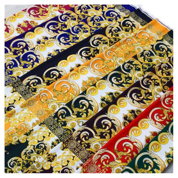 Buy Island Style Polyester Printing Fabric 1.5m Width Custom Pattern at wholesale prices