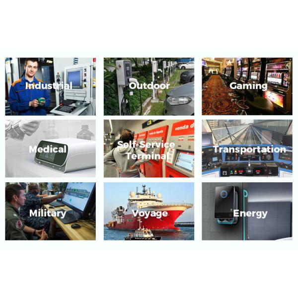 17.3 Inch COB Waterproof Touch Screen Panel For New Energy Industry