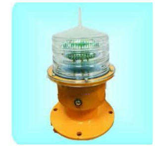 Airport Marine Tower Aircraft Warning Lights Solar Powered Low Intensity DC12V