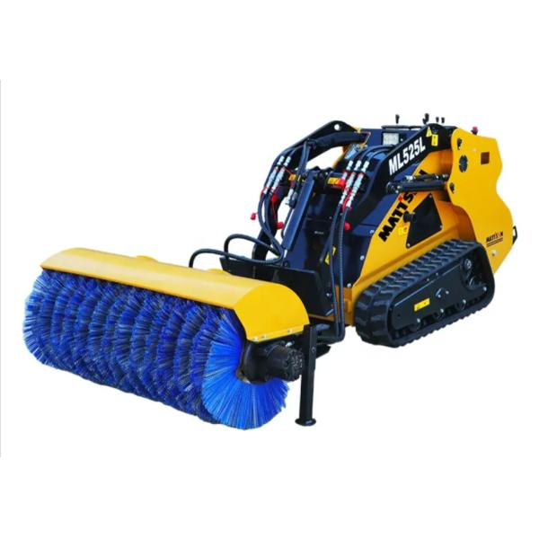 Buy Skid Steer Loader Rotary Broom Sweeper Crawler Practical Backward Sweeper at wholesale prices