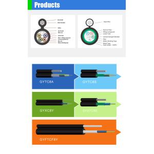 12 Cores G652D Figure 8 Aerial Cable All Dielectric Self Supporting GYXTC8S