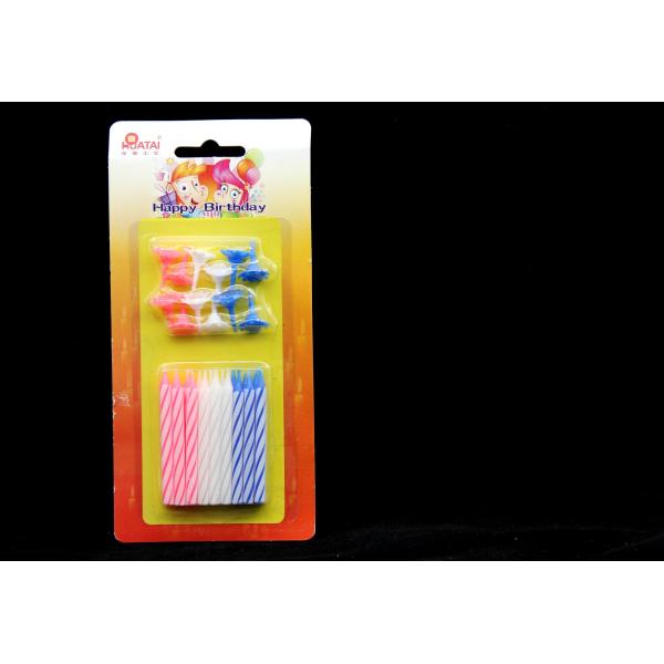 Buy 24Pcs Spiral Birthday Candles at wholesale prices