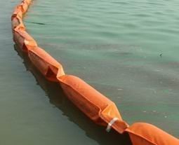 Buy 600mm Height PVC Floating Containment Booms For Oil Spill Control at wholesale prices