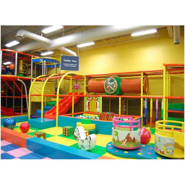 Plastic Soft Indoor Play Equipment For Toddlers Naughty Fort
