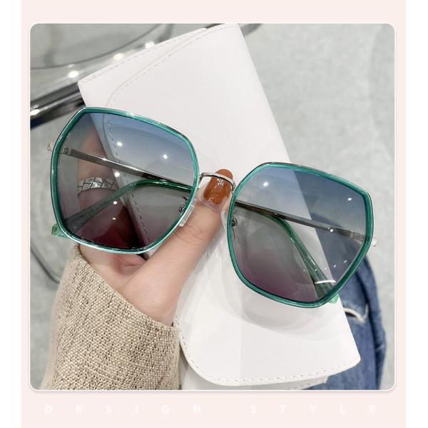 Large Metal Frame Sunglasses Unisex Polycarbonate Lens 23g OEM