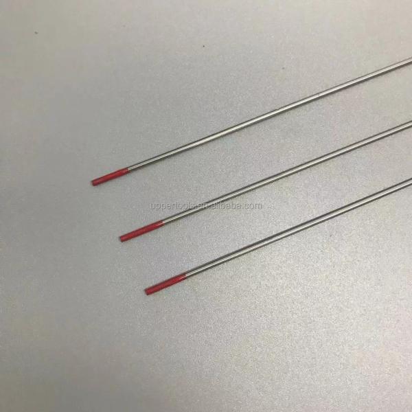 TIG Welding Consumables 2% Thoriated Red Head Tungsten Electrodes WT20 1.6mm Superior