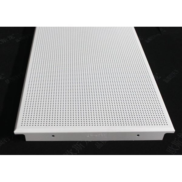 Buy ISO Certificated Clip In Ceiling Panel White Powder Coated Rust Proof at wholesale prices
