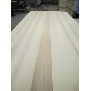 Natural Texture Solid Wood Furniture Poplar Paulownia Pine Plank Edge Glued