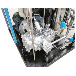 100hp Oil free screw air compressor for petrochemical