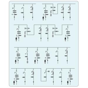 China Customized Air Insulated Switchgear Equipment Steel Frame Material Structure on sale