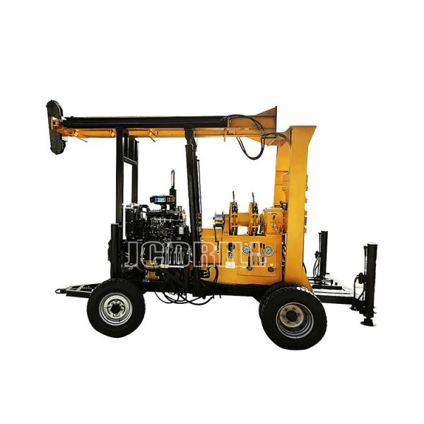 Buy 24hp Diesel Engine 400m Mud Pump Drilling Rig at wholesale prices
