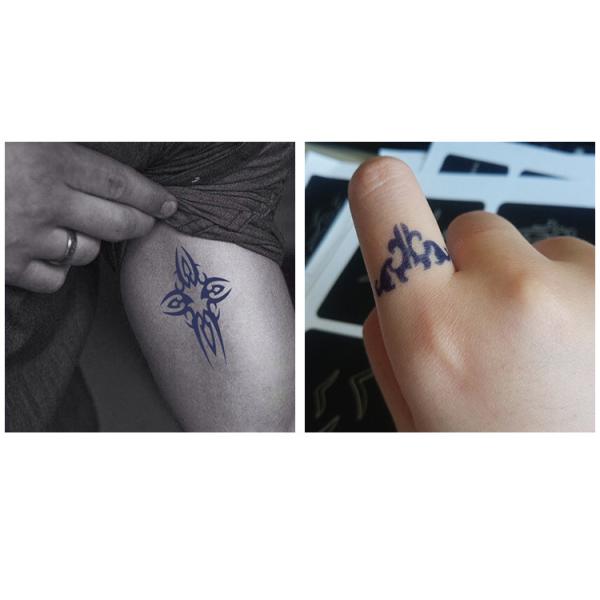 Private Label Body Art Usage Tattoo Stickers New Fresh Style Sexy Hot-Selling Temporary Cover Sticker Made of Fashionable Paper