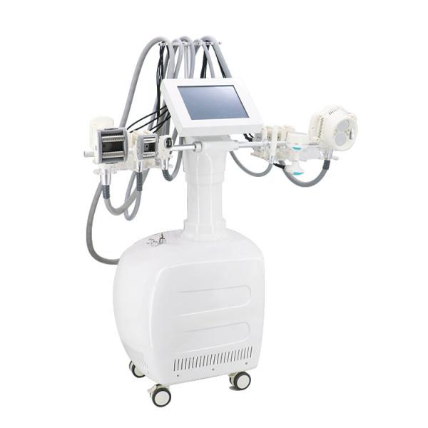 Buy 5MHz Vertical Cryoliplysis Lipolaser Vacuum Cavitation Machine at wholesale prices