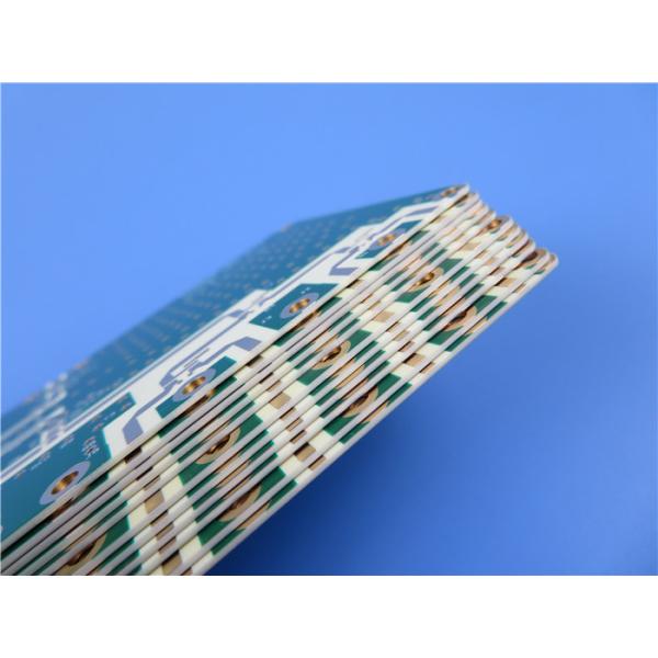 Quality Rogers RO4360 High Frequency PCB Based on 6-layer with 8mil Core Coating Immersion Gold for Small Cell Transceivers for sale
